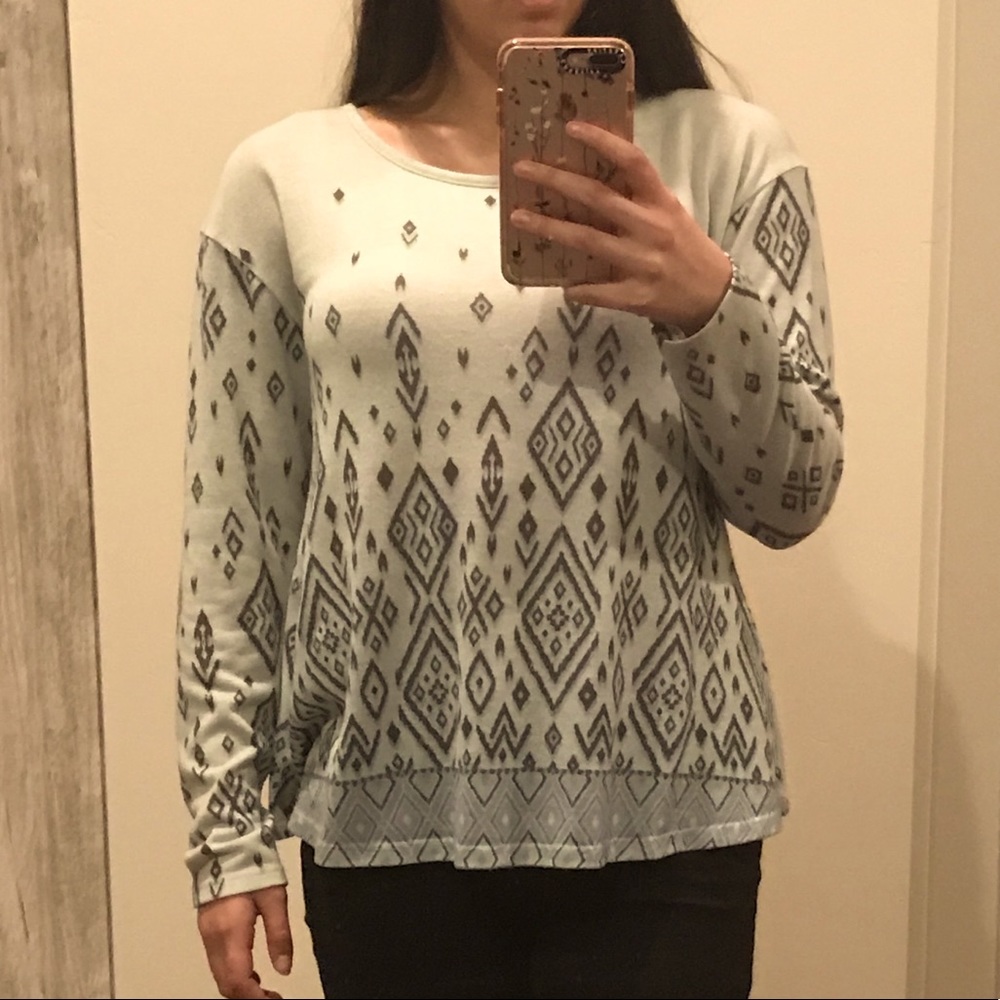 Justice Diamond Loose Blouse